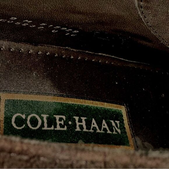 Cole Haan Suede NikeAir Sole Split-Toe Lace-up Oxford Sz 9 Perfect Condition - Picture 11 of 12